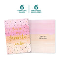 Load image into Gallery viewer, The cover and inside of Tree-Free’s You're My Favorite card, along with the following text: “6 greeting cards, 6 matching envelopes”