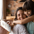 Load image into Gallery viewer, The cover and inside of Tree-Free’s Cumpleanos Ice Cream card, along with the following text: “6 greeting cards, 6 matching envelopes”