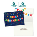 Load image into Gallery viewer, Lifestyle image(s) featuring Tree-Free’s Cumpleanos Confetti card