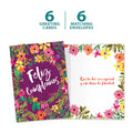 Load image into Gallery viewer, Lifestyle image(s) featuring Tree-Free’s Cumpleanos Flowers card