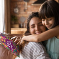 Load image into Gallery viewer, The cover and inside of Tree-Free’s Cumpleanos Flowers card, along with the following text: “6 greeting cards, 6 matching envelopes”