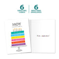 Load image into Gallery viewer, Lifestyle image(s) featuring Tree-Free’s Cumpleanos Cake card