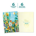 Load image into Gallery viewer, The cover and inside of Tree-Free’s Ridiculously Amazing Day card, along with the following text: “6 greeting cards, 6 matching envelopes”