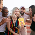 Load image into Gallery viewer, Lifestyle image(s) featuring Tree-Free’s Savoring 21 card