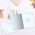 Load image into Gallery viewer, The inside of Tree-Free’s Spectacular 60 card, with the cover and envelope in the background.