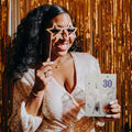 Load image into Gallery viewer, Lifestyle image(s) featuring Tree-Free’s Exuberant 30 card