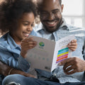 Load image into Gallery viewer, Lifestyle image(s) featuring Tree-Free’s Celebrating 50 card