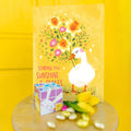 Load image into Gallery viewer, Lifestyle image(s) featuring Tree-Free’s Sunshine and Smiles card