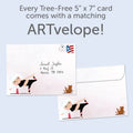 Load image into Gallery viewer, The envelope for Tree-Free’s Have a Blast card, along with the following text: “Every Tree-Free 5x7 card comes with a matching ARTvelope!”