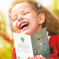 Load image into Gallery viewer, Lifestyle image(s) featuring Tree-Free’s Floating on a Bubble Daughter card