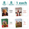 Load image into Gallery viewer, Lucia Heffernan Animal Humor Birthday Assorted 8 Pack