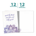Load image into Gallery viewer, Quiet Mind Lotus Boxed 12 Pack Notecards