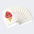 Load image into Gallery viewer, Melt My Heart Valentine 12 Pack Notecards