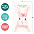 Load image into Gallery viewer, Pink Bunny 12 Pack Notecards