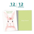 Load image into Gallery viewer, Pink Bunny 12 Pack Notecards