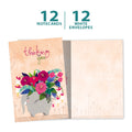 Load image into Gallery viewer, Floral Bouquet Elephant 12 Pack Notecards