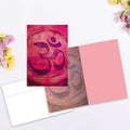 Load image into Gallery viewer, Pink Om Boxed 12 Pack Notecards