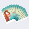 Load image into Gallery viewer, Deco Flamingo Boxed 12 Pack Notecards