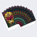 Load image into Gallery viewer, Sugar Skull Paisley Boxed 12 Pack Notecards