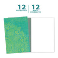 Load image into Gallery viewer, Blue Mandala 12 Pack Notecards