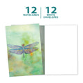 Load image into Gallery viewer, Vibrant Dragonfly Boxed 12 Pack Notecards