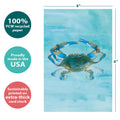 Load image into Gallery viewer, Blue Crab Boxed 12 Pack Notecards