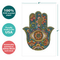 Load image into Gallery viewer, Vibrant Hamsa Boxed 12 Pack Notecards