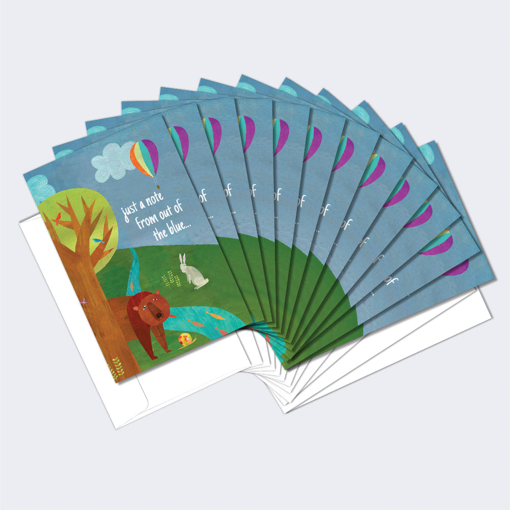 Blue Forest 12 Pack Notecards
