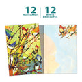 Load image into Gallery viewer, 16 Birds 12 Pack Notecards