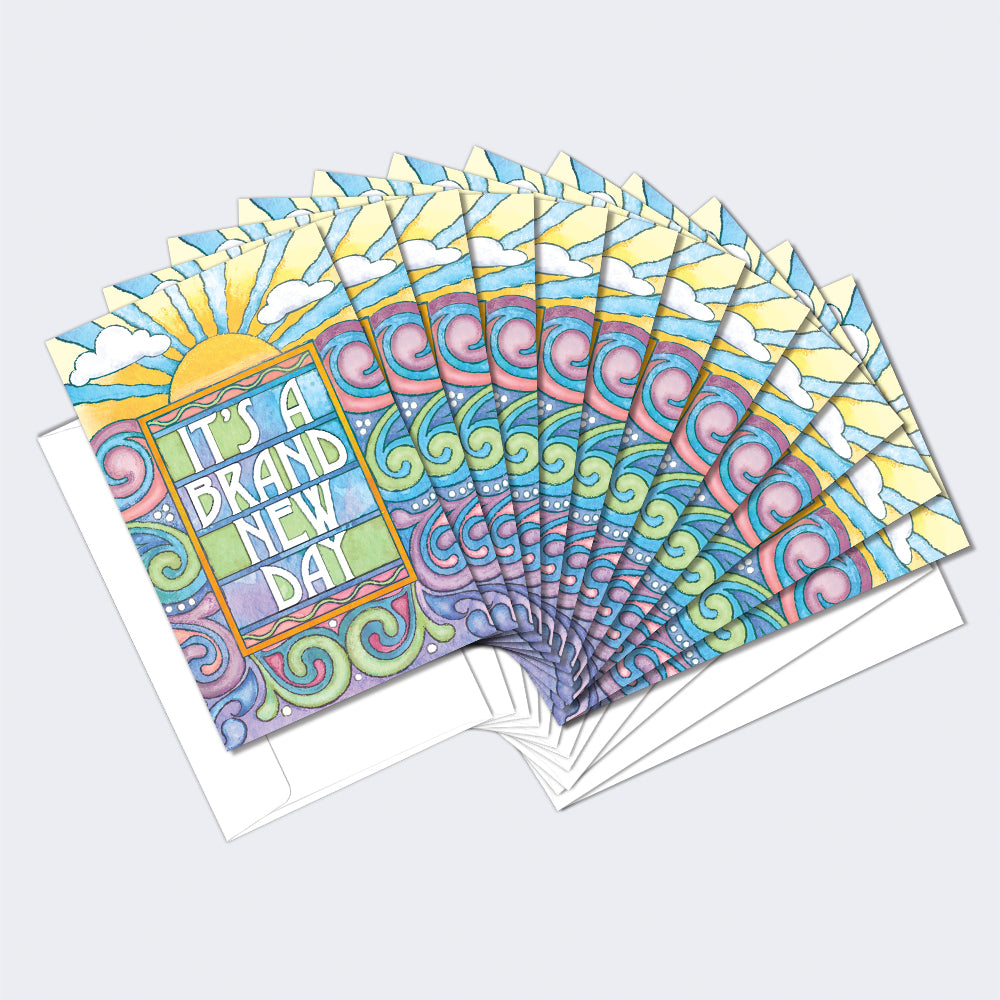 Brand New Day 12 Pack Notecards