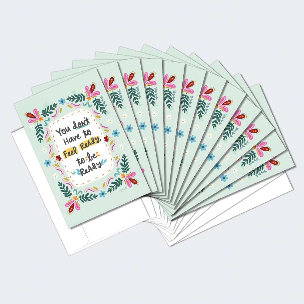Be Ready 12 Pack Notecards