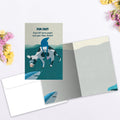 Load image into Gallery viewer, Cow Shark Fun Fact 12 Pack Notecards