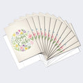Load image into Gallery viewer, Spring Wreath 12 Pack Notecards