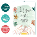 Load image into Gallery viewer, Let Your Light Shine 12 Pack Notecards