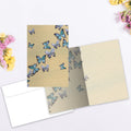 Load image into Gallery viewer, Blue Butterflies in Flight Boxed 12 Pack Notecards