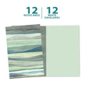 Load image into Gallery viewer, Watercolor Waves Boxed 12 Pack Notecards