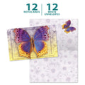 Load image into Gallery viewer, Butterfly #3 Boxed 12 Pack Notecards