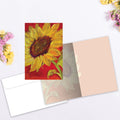Load image into Gallery viewer, Sunflower Prima Donna Boxed 12 Pack Notecards