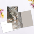 Load image into Gallery viewer, Wolf Pair Boxed 12 Pack Notecards