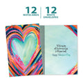 Load image into Gallery viewer, Artful Heart 12 Pack Notecards