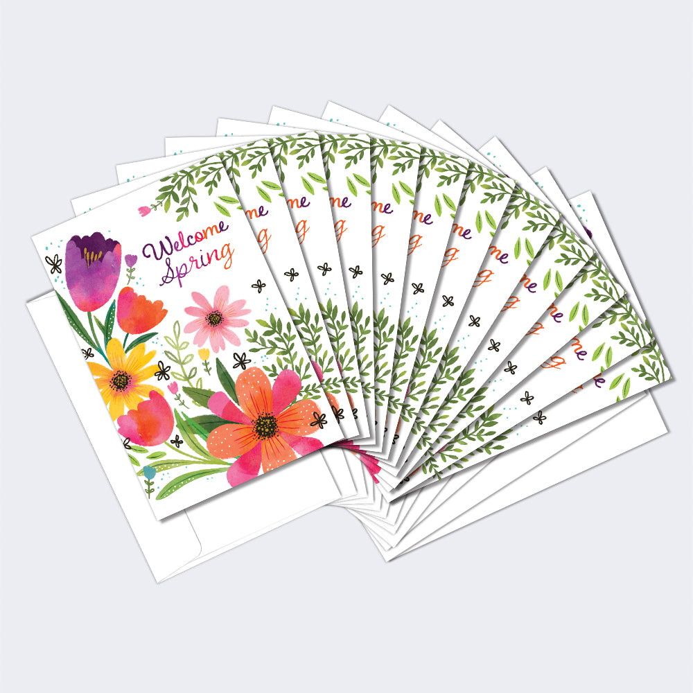 Beauty and Blessings 12 Pack Notecards
