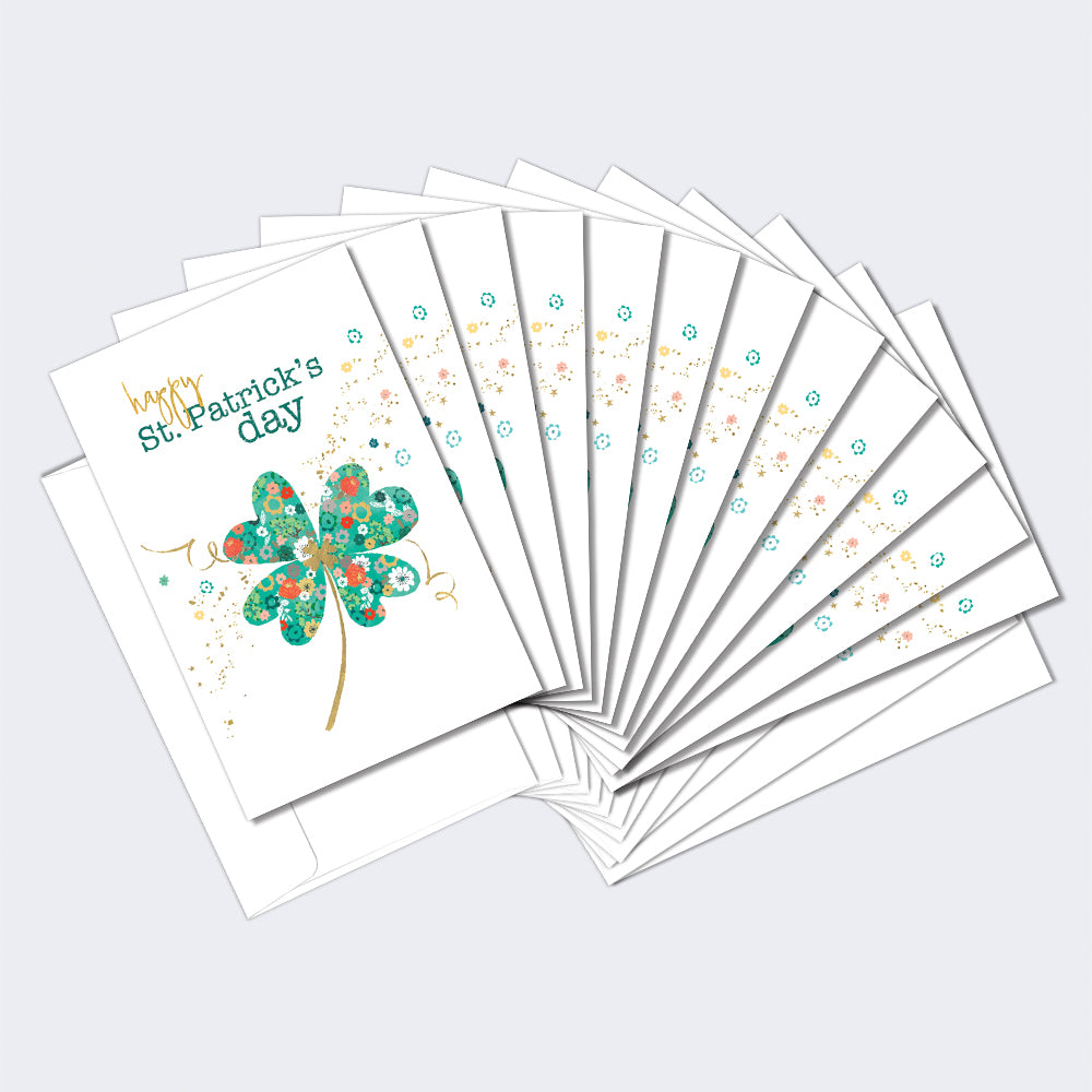 Luck and Cheer 12 Pack Notecards