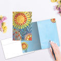 Load image into Gallery viewer, Golden Glow 12 Pack Notecards

