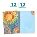 Load image into Gallery viewer, Golden Glow 12 Pack Notecards