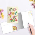 Load image into Gallery viewer, May Joy Find You 12 Pack Notecards