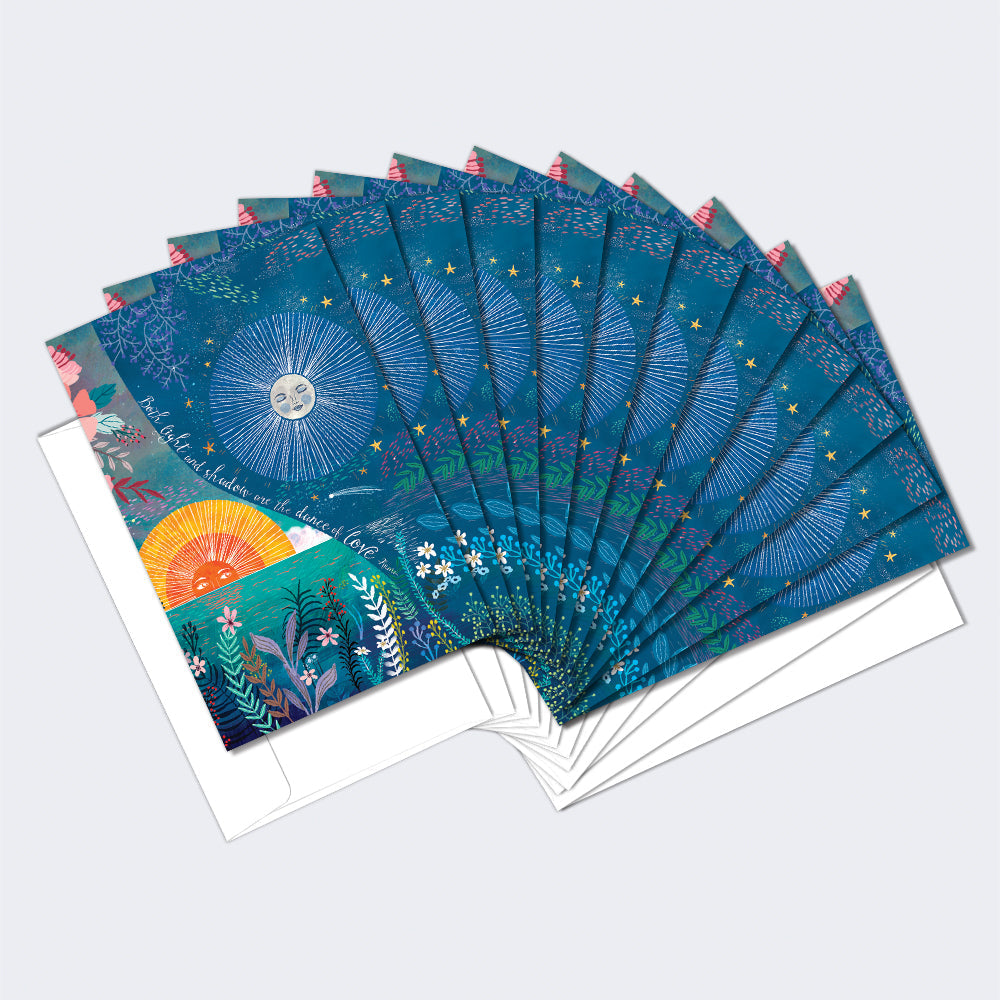 The Dance of Love 12 Pack Notecards