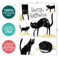 Load image into Gallery viewer, Cats, Ghosts, and Bats Halloween 8 Pack
