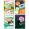 Load image into Gallery viewer, Retro Remix | 16-Count Assorted Occasion Greeting Card Bundle