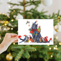 Load image into Gallery viewer, Cat Bird Christmas