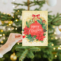 Load image into Gallery viewer, Poinsettia Ornament